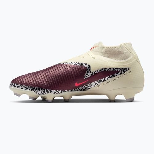 Vyriški futbolo bateliai Nike United Phantom 6 High Academy MG burgundy crush/fossil/university red