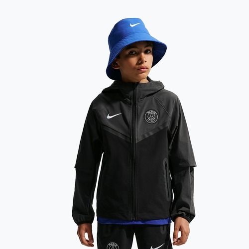Vaikiška futbolo striukė Nike Paris Saint-Germain Tech Full Zip black/anthracite/white