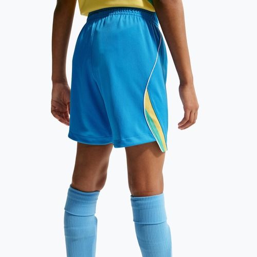 Vaikiški futbolo šortai Nike Brazil 2026 Stadium Home Soccer Replica light photo blue/light mint/white