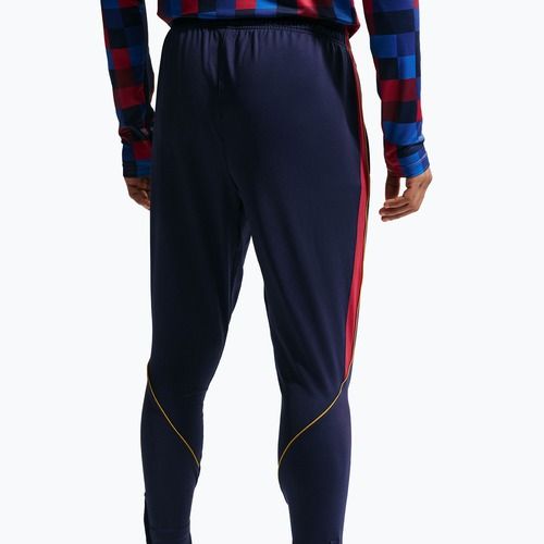 Vyriškos futbolo kelnės Nike FC Barcelona Strike Dri-Fit blackened blue/noble red/yellow