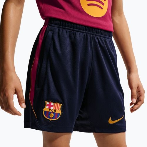 Vaikiški futbolo šortai Nike FC Barcelona Strike blackened blue/noble red/mineral yellow
