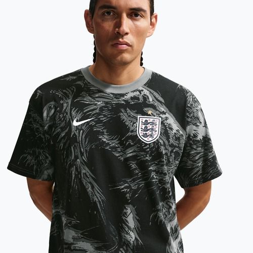 Vyriški futbolo marškinėliai Nike England Soccer dark steel grey