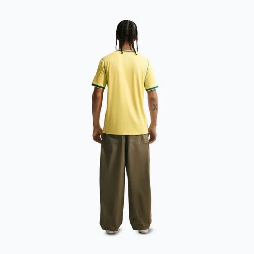 Vyriški futbolo marškinėliai Nike Brazil 2026 Stadium Home Soccer Replica canary/light menta/geode teal