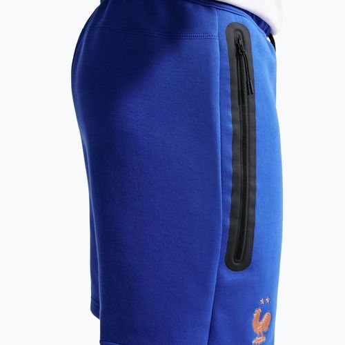 Vyriški futbolo šortai Nike FFF Tech Fleece game royal/metallic copper