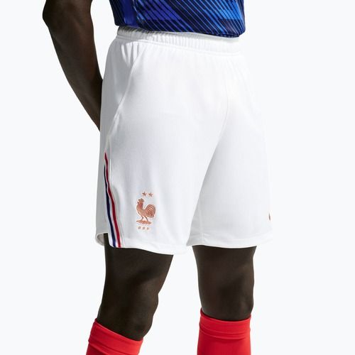 Vyriški futbolo šortai Nike FFF 2026 Stadium Home Soccer Replica white/metallic copper