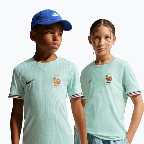 Vaikiški futbolo marškinėliai Nike FFF 2026/27 Match Away igloo/monarch/monarch