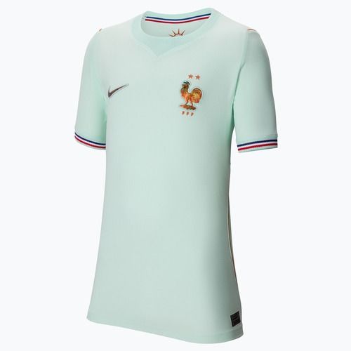 Vaikiški futbolo marškinėliai Nike FFF 2026 Stadium Away igloo/monarch/monarch