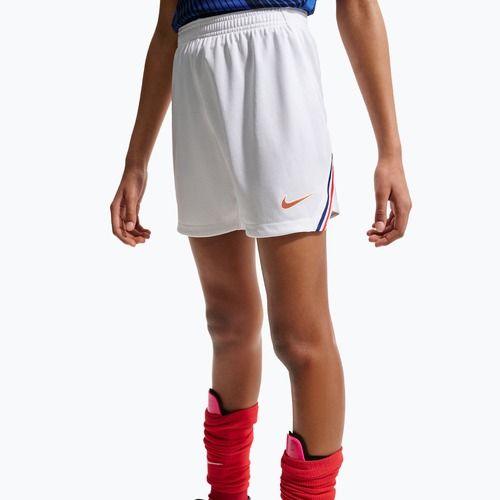 Vaikiški futbolo šortai Nike FFF 2026 Stadium Home white/metallic copper