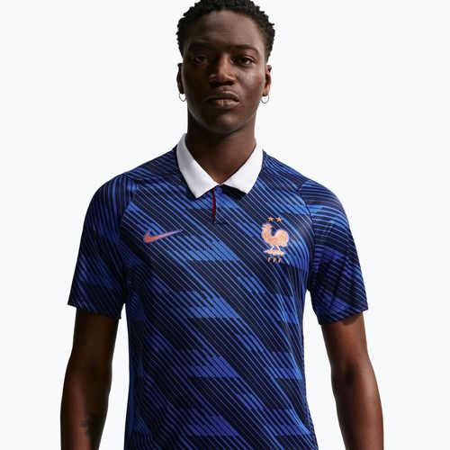 Vyriški futbolo marškinėliai Nike FFF 2026 Stadium Home game royal/metallic copper
