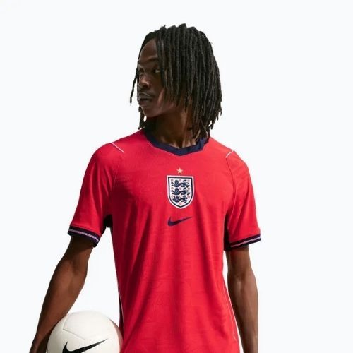 Vyriški futbolo marškinėliai Nike England 2026 Match Away speed red/obsidian/white/obsidian