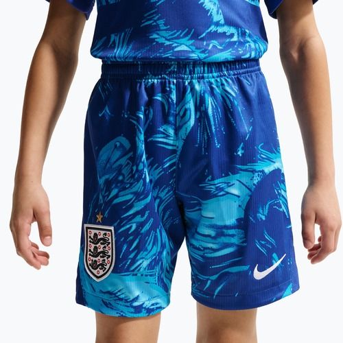 Vaikiški futbolo šortai Nike England 2026/27 Stadium Goalkeeper astronomy blue/black/white