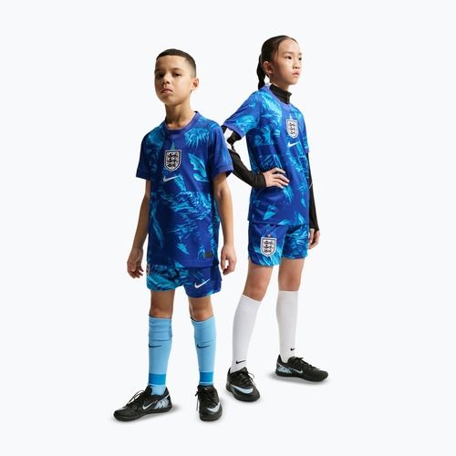 Vaikiški futbolo šortai Nike England 2026/27 Stadium Goalkeeper astronomy blue/black/white