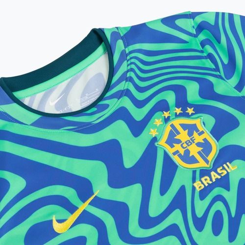 Vaikiški futbolo marškinėliai Nike Brazil Pre-Match