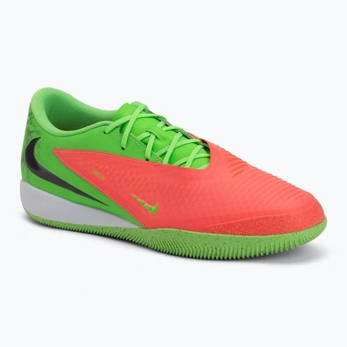 Vyriški futbolo bateliai Nike Phantom 6 Low Academy Erling Haaland IN hot punch/green strike/black