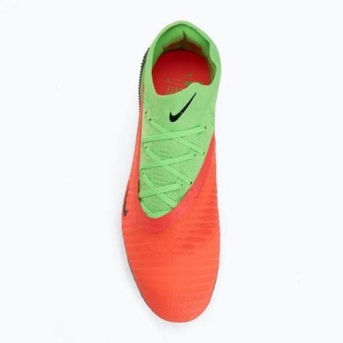 Vyriški futbolo bateliai Nike Phantom 6 Low Elite Erling Haaland FG hot punch/green strike/black