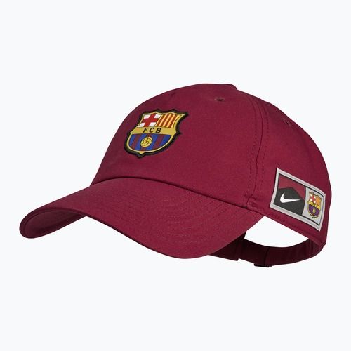 Kepurė su snapeliu Nike FC Barcelona Club Poly team red
