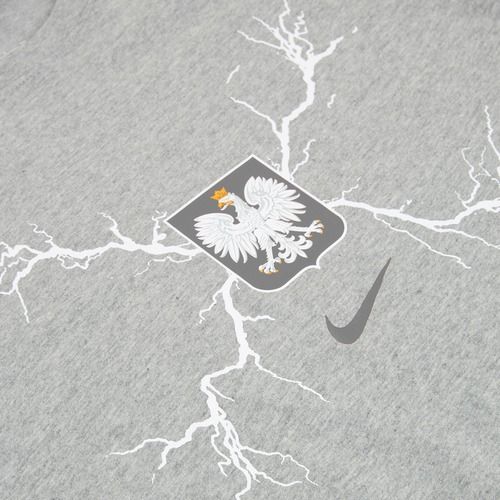 Vyriški futbolo marškinėliai Nike Graphic Poland dark grey heather