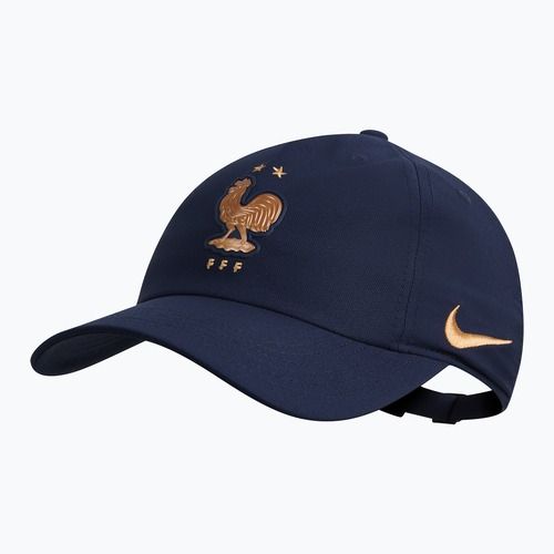 Kepuraitė su snapeliu vaikams Nike Club France Poly blackened blue