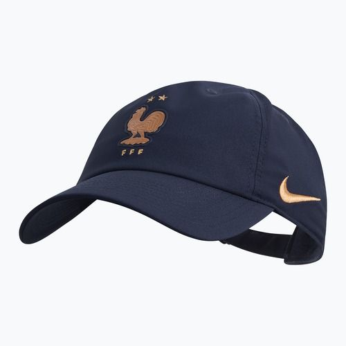 Kepurė su snapeliu Nike Club France Poly blackened blue
