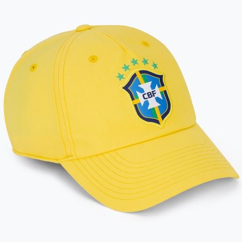 Kepurė su snapeliu Nike Club Brazil Poly canary