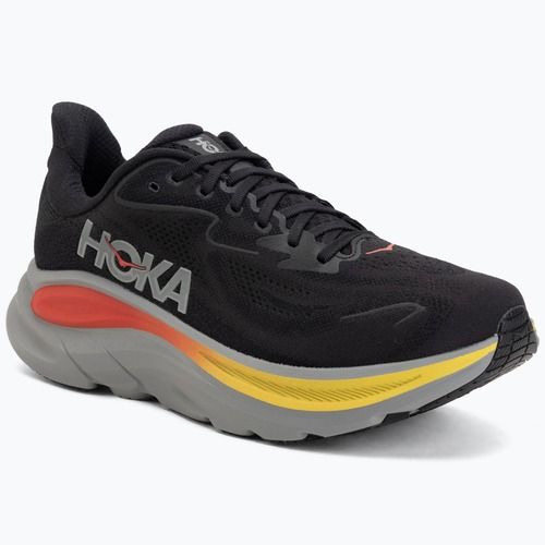 Vyriški bėgimo batai HOKA Clifton 10 black/grey