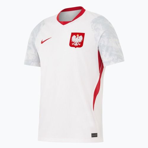 Vyriški futbolo marškinėliai Nike Dri-Fit Poland Stadium Home 2026 white/field silver