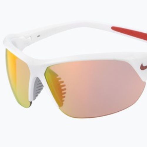 Akiniai nuo saulės Nike Skylon Ace white/grey red mirror