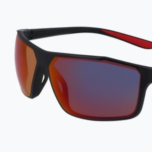 Akiniai nuo saulės Nike Windstorm E matte black/pure platinum/field tint