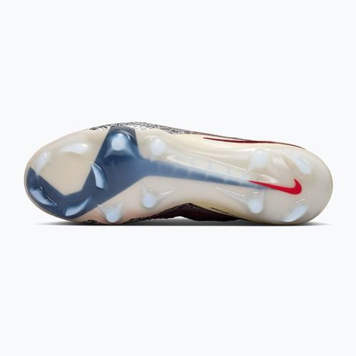 Vyriški futbolo bateliai Nike United Phantom 6 High Elite FG burgundy crush/fossil/university red
