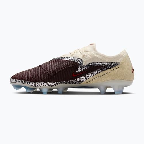 Vyriški futbolo bateliai Nike United Phantom 6 Low Elite FG burgundy crush/fossil/university red