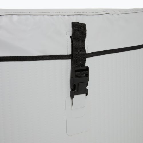 Pripučiamas baseinas AQUASTIC ONSEN drop stitch 1200 l 178 cm pilkas