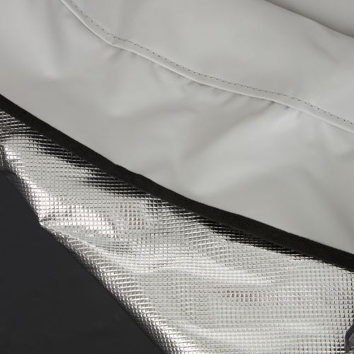 Pripučiamas baseinas AQUASTIC ONSEN drop stitch 1200 l 178 cm pilkas