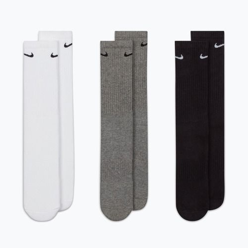 Kojinės Nike Jordan Everyday Cushioned Crew 3 pairs multi color