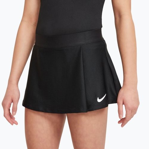 Teniso sijonukas mergaitei Nike Court Dri-Fit Victory black/white