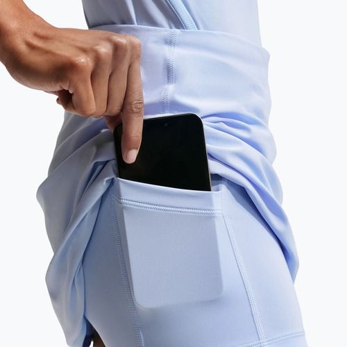 Teniso sijonas Nike Victory Dri-Fit Straight Pleated hydrogen blue/hydrogen blue/white