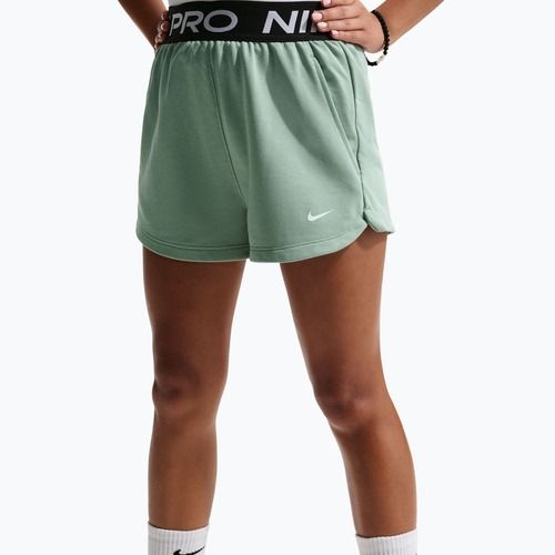 Vaikiški šortai Nike Pro Fleece Dri-Fit steam/steam/black/white