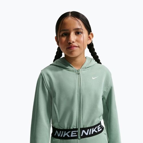 Vaikiškas džemperis Nike Pro Fleece Dri-Fit Full-Zip steam/steam/black/white