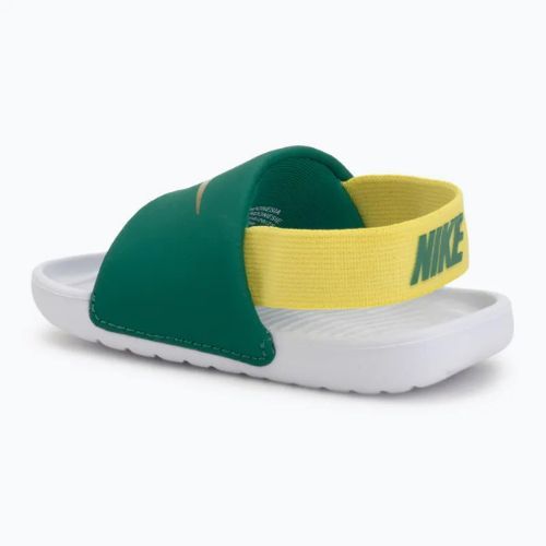 Vaikiškos šlepetės Nike Kawa malachite/sonic yellow