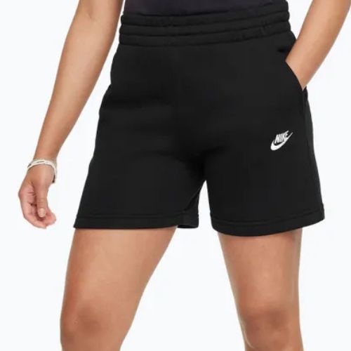 Vaikiški šortai Nike Sportswear Club Fleece juoda/juoda/balta