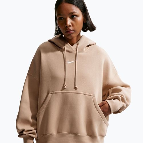 Moteriškas džemperis Nike Sportswear Phoenix Fleece Oversized linen/sail