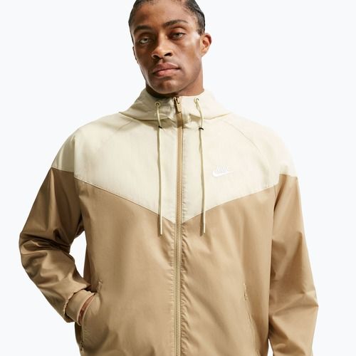 Vyriška striukė Nike Sportswear Windrunner parachute beige/light khaki/white