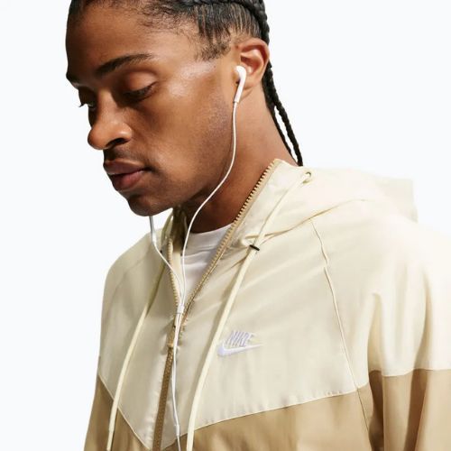 Vyriška striukė Nike Sportswear Windrunner parachute beige/light khaki/white