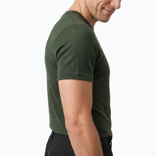 Vyriški termoaktyvūs marškinėliai WOOLCANO Merino 100% TEE0546 žalia