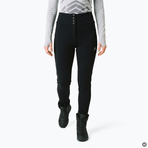 Moteriškos slidinėjimo kelnės KADVA Nora WMNS WP 5K/3K SOFTSHELL juodos spalvos