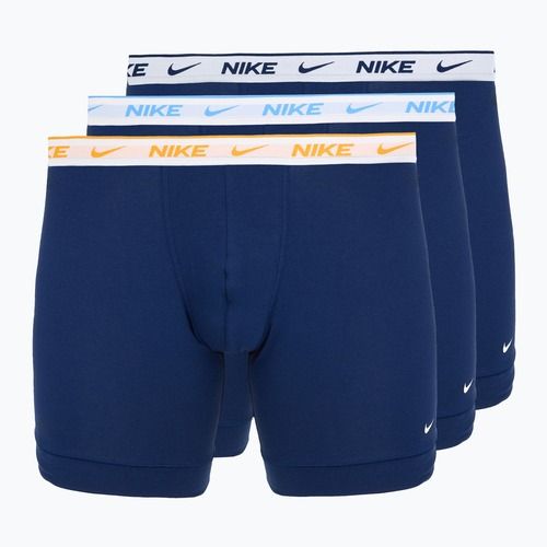 Vyriškos trumpikės Nike Essential Cotton Stretch 3 pairs blue graphite