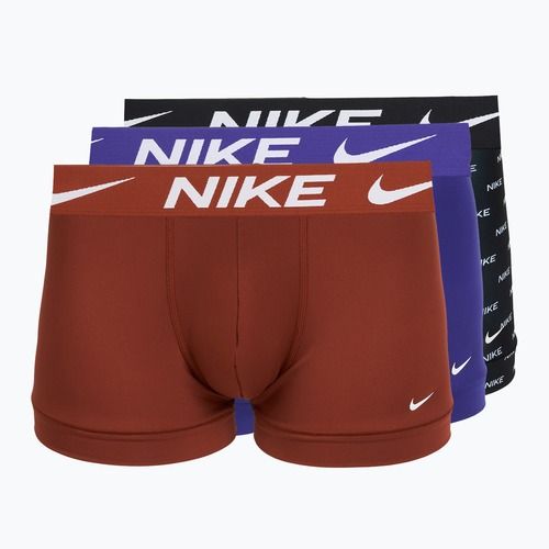 Vyriškos trumpikės Nike Dri-Fit Essential 3 pairs black nike print/mars stone/deep night