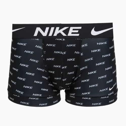 Vyriškos trumpikės Nike Dri-Fit Essential 3 pairs black nike print/mars stone/deep night
