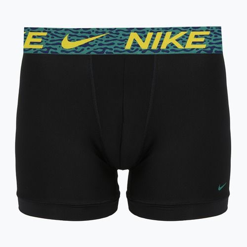Vyriškos trumpikės Nike Dri-Fit Essential Micro 3 pairs blklightcrimson/ brightcitron/evergreenaur