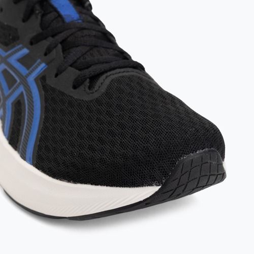 Vyriški bėgimo batai ASICS Patriot 14 black/neon blue