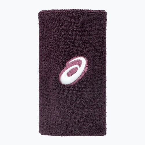 Riešų juostos ASICS Wrist Band Long 2 pcs. dark aubergine